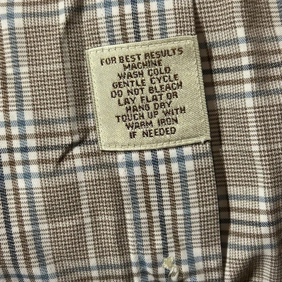 Peter Millar Men’s Plaid Button Down Long Sleeve Shirt XL - Picture 3 of 5